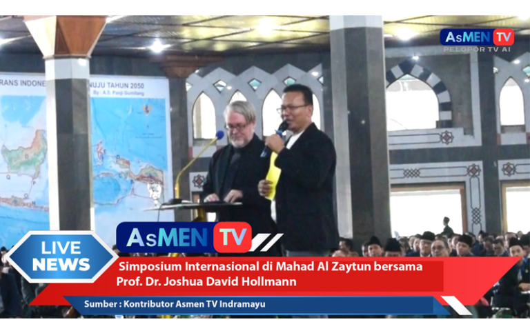 Institut Agama Islam Al-Zaytun Indonesia Selenggarakan Seminar Internasional Bersama Prof. Dr. Joshua David Hollmann Hari Ini