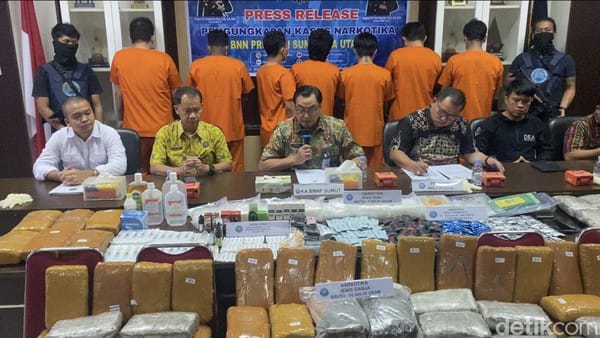 Viral: BNN Sumut Gagalkan Peredaran 92 Kg Ganja Jaringan Aceh-Medan, 2 Orang Ditangkap