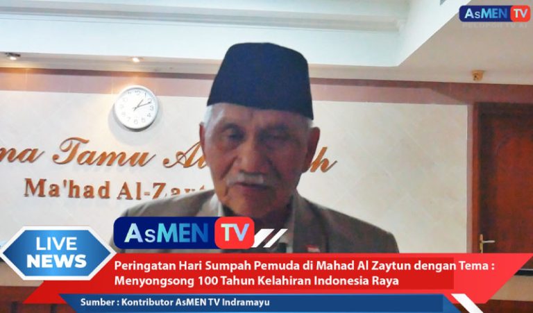 Prof. Ermaya Suradinata Puji Kemandirian Pangan dan Konsep Kebangsaan di Mahad Al-Zaytun pada Peringatan Sumpah Pemuda 2026