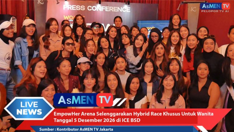 EmpowHer Arena Selenggarakan Hybrid Race Khusus Wanita Pertama 5 Desember 2026 di ICE BSD